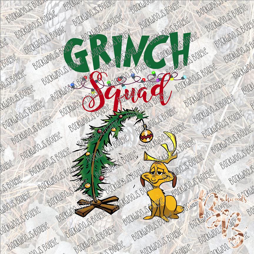 Merry Grinchmas Grinch Sublimation Print - Ready to Press