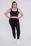 Plus Premium Cotton Full Length Leggings