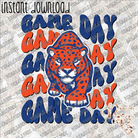 Game Day Retro - Madison Central INSTANT DOWNLOAD print file PNG