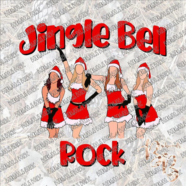 Jingle Bell Rock SUBLIMATION Transfer READY to PRESS