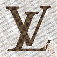 LV Logo Dampier SUBLIMATION Transfer READY to PRESS