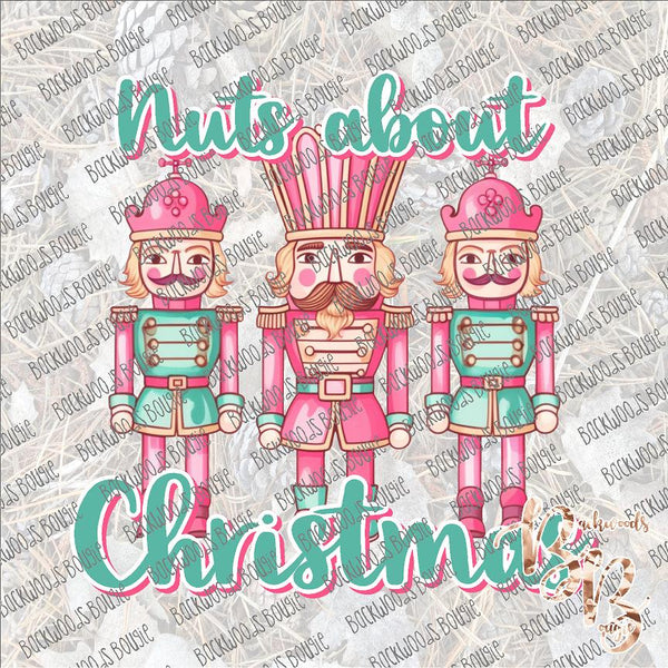 Nuts about Christmas SUBLIMATION Transfer READY to PRESS