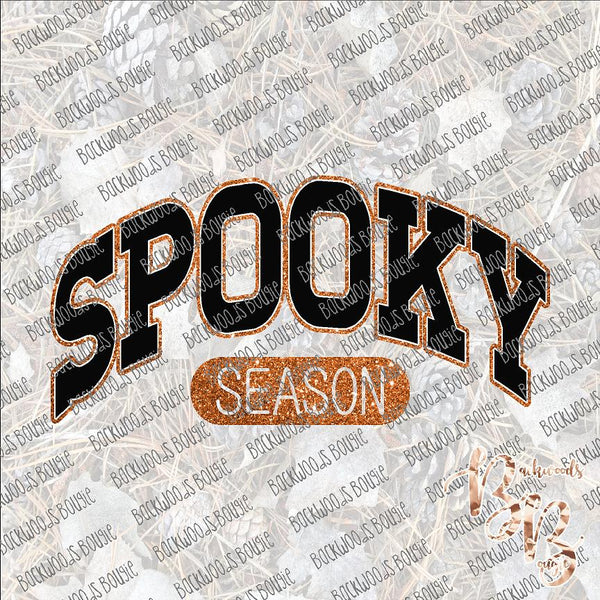 Spooky Season Arched SUBLIMATION Transfer READY to PRESS