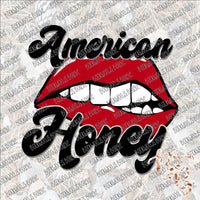 American Honey SUBLIMATION Transfer READY to PRESS