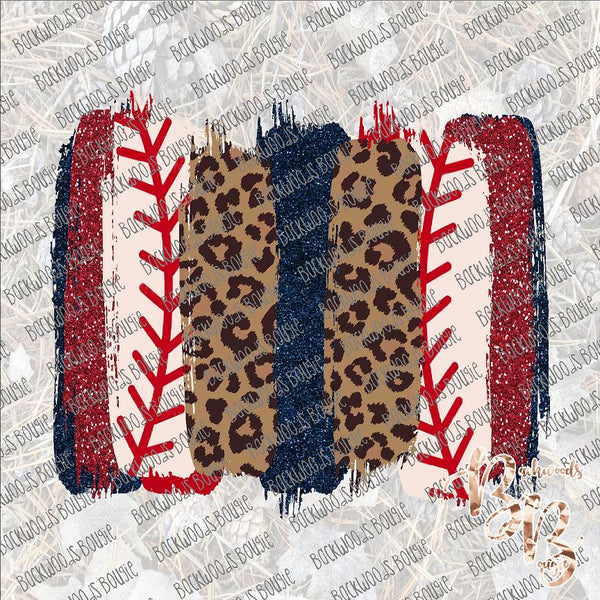 Baseball Brushstrokes 2 SUBLIMATION Transfer READY to PRESS