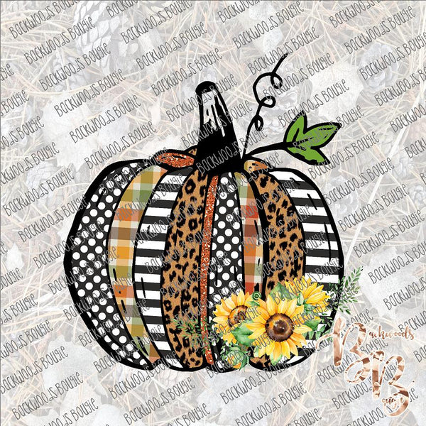 Fall Pumpkin SUBLIMATION Transfer READY to PRESS