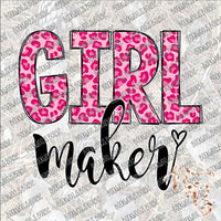 Girl Maker SUBLIMATION Transfer READY to PRESS