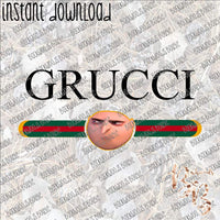 Grucci INSTANT DOWNLOAD print file PNG