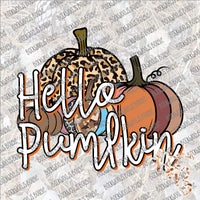 Hello Pumpkin SUBLIMATION Transfer READY to PRESS