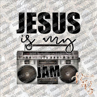 Jesus is my Jam SUBLIMATION Transfer READY to PRESS