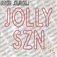 Jolly Szn INSTANT DOWNLOAD print file PNG