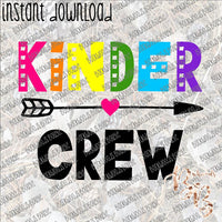 Kinder Crew INSTANT DOWNLOAD print file PNG