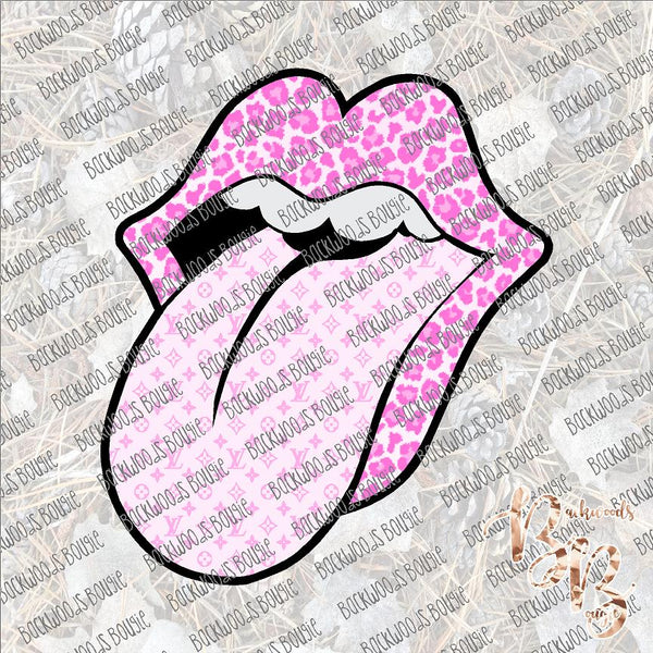 LV Tongue Out Pink SUBLIMATION Transfer READY to PRESS – BB Digital Prints  and Boutique