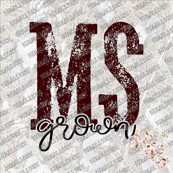 MS Grown SUBLIMATION Transfer READY to PRESS