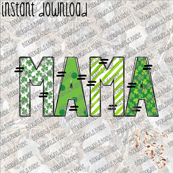 mama st pat's instant download print file png