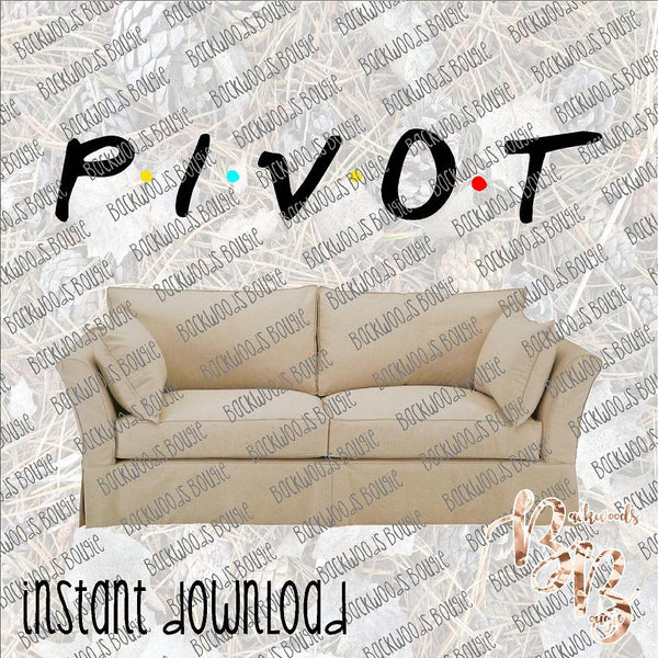 Pivot INSTANT DOWNLOAD print file PNG