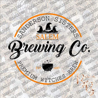 Sanderson Sisters Brewing Co SUBLIMATION Transfer READY to PRESS