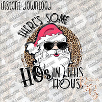 There's some Hos in this House INSTANT DOWNLOAD print file PNG