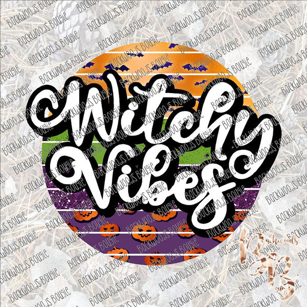 Witchy Vibes SUBLIMATION Transfer READY to PRESS