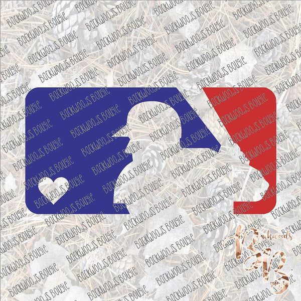 Baseball Logo SUBLIMATION Transfer READY to PRESS