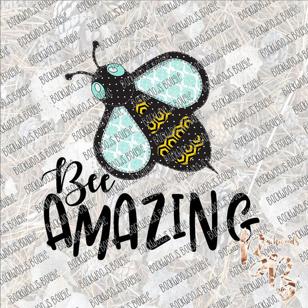 Bee Amazing SUBLIMATION Transfer READY to PRESS