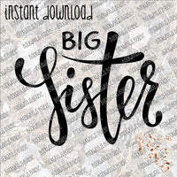 Big Sister 2 INSTANT DOWNLOAD print file PNG