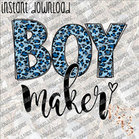 Boy Maker INSTANT DOWNLOAD print file PNG