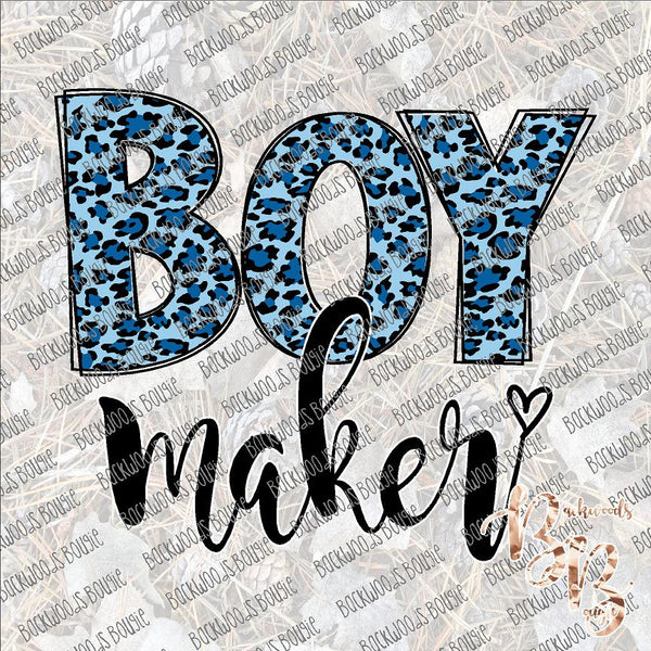 Boy Maker SUBLIMATION Transfer READY to PRESS