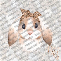 Bunny in a Headband SUBLIMATION Transfer READY to PRESS