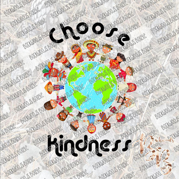 Choose Kindness SUBLIMATION Transfer READY to PRESS