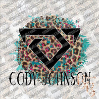 Cody Johnson Logo SUBLIMATION Transfer READY to PRESS