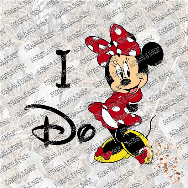 Disney I do SUBLIMATION Transfer READY to PRESS