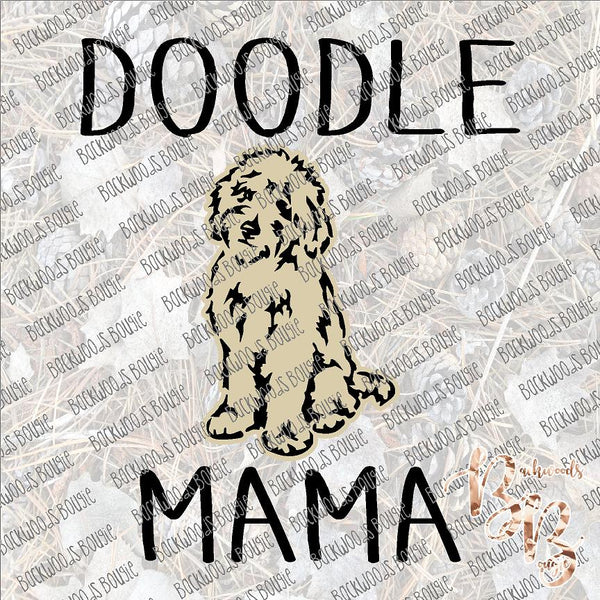 Doodle Mama SUBLIMATION Transfer READY to PRESS
