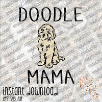 Doodle Mama INSTANT DOWNLOAD cut file SVG