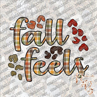 Fall Feels SUBLIMATION Transfer READY to PRESS