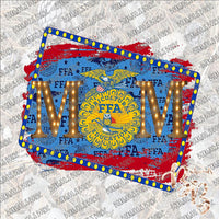 FFA Mom SUBLIMATION Transfer READY to PRESS