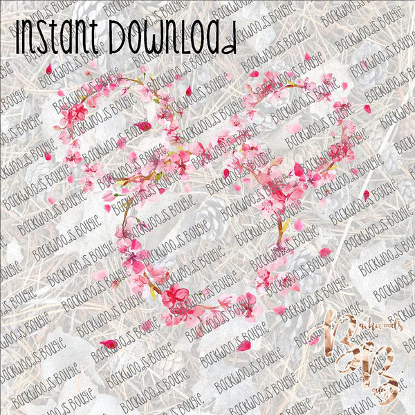 Floral Wreath Mickey INSTANT DOWNLOAD print file PNG