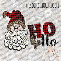 Ho Ho Ho 2 INSTANT DOWNLOAD print file PNG