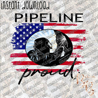 Pipeline Proud Welder INSTANT DOWNLOAD print file PNG mama