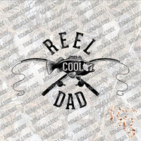 Reel Cool Dad SUBLIMATION Transfer READY to PRESS