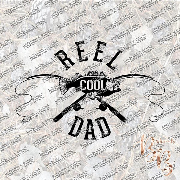 Reel Cool Dad SUBLIMATION Transfer READY to PRESS