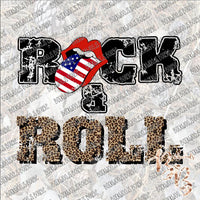 Rock and Roll SUBLIMATION Transfer READY to PRESS