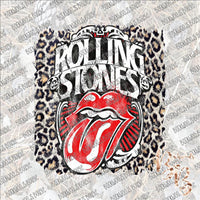 Rolling Stones SUBLIMATION Transfer READY to PRESS