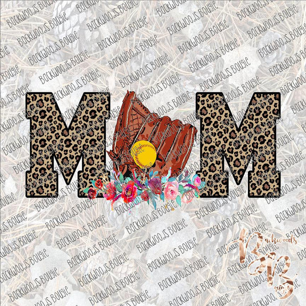 Softball Mom 2 SUBLIMATION Transfer READY to PRESS