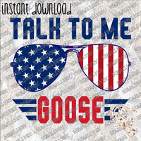 Talk to me Goose 2 INSTANT DOWNLOAD print file PNG